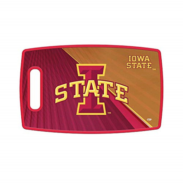 The Sports Vault Corp. Ncaa Iowa State Cyclones Large Cutting Board